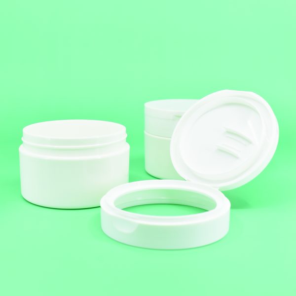 100ml Skincare Jar, Pop-Top Lid, Custom Skincare Packaging, Jar for Creams and Moisturizers
