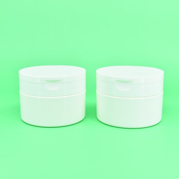 100ml Skincare Jar, Pop-Top Lid, Custom Skincare Packaging, Jar for Creams and Moisturizers