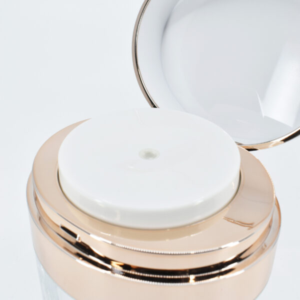 <b> Oval Airless Pump Jar </b><br><i> 50ml </i><br> SKU: 65AB-JY1086 - Image 3