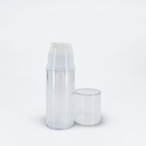  Dual Chamber Airless Bottle, Single-Actuator   30ml (15ml*2)  SKU: 65AB-JY145