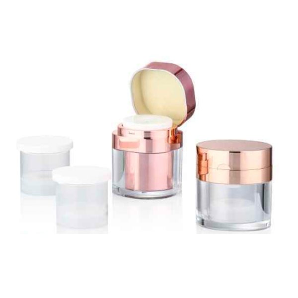 <b> Square Airless Pump Jar </b> <br><i> 50ml </i><br> SKU: 65AB-JY1087 - Image 4