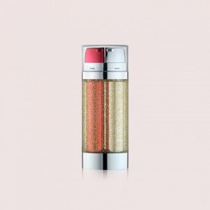 Dual Chamber Airless Bottle with Single Actuator  30ml (15ml*2)  SKU: 144AB-GR205