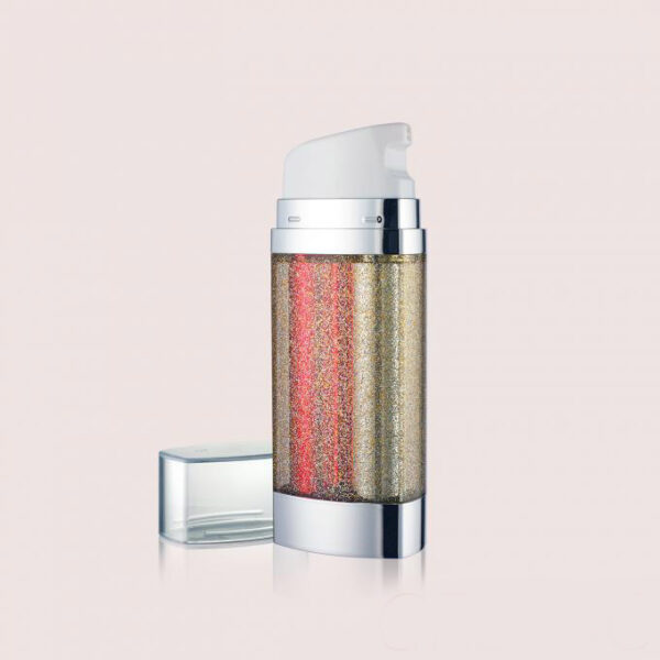 <b> Dual Chamber Airless Bottle with Single Actuator</b> <br><i> 30ml (15ml*2) </i><br> SKU: 144AB-GR205 - Image 3