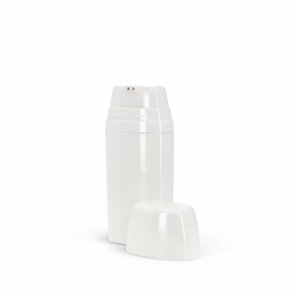 <b> Dual Chamber Airless Bottle, Single-Actuator </b> <br><i> 30ml (15ml*2) </i><br> SKU: 65AB-JY133