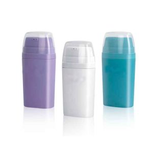 Dual Chamber Airless Bottle, Single-Actuator   30ml (15ml*2)  SKU: 65AB-JY133