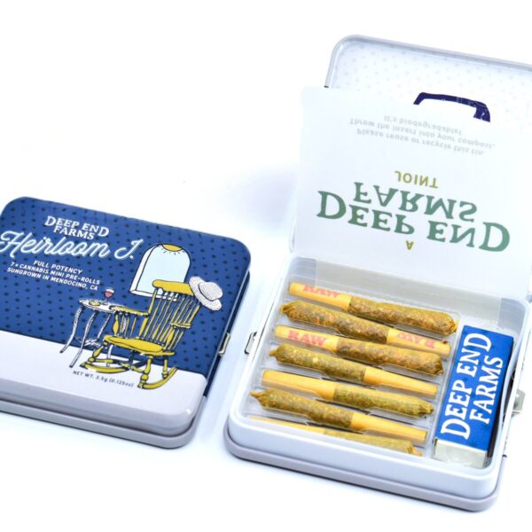 <b>Pre Roll Tin Case</b><br>Airtight | Eco-Friendly | Child-Resistant<br>L: 103mm x W: 98mm x H: 17mm<br>SKU: 711CR-V1A - Image 3