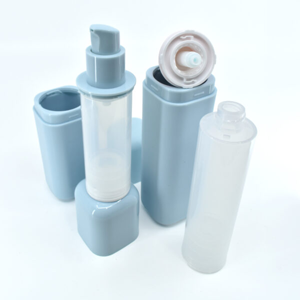 30ml refillable mono-material airless pump bottle, 50ml refillable mono-material airless pump bottle