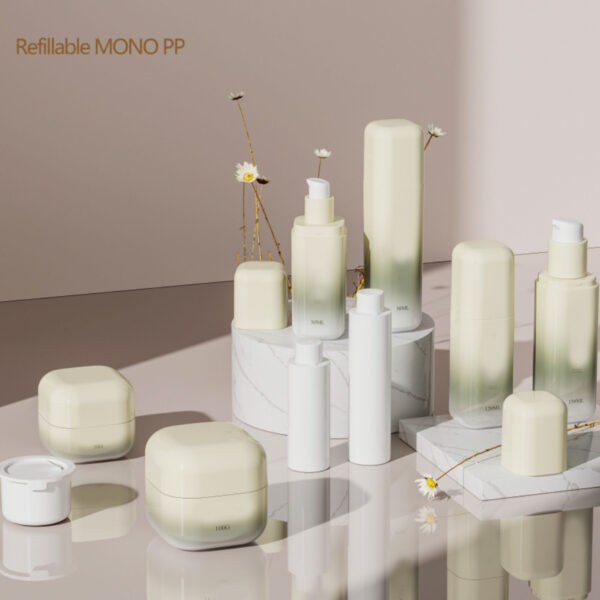 <b> Refillable Mono-Material Square Airless Pump Bottle </b><br><i> 30ml, 50ml </i><br> SKU: 135AB-30,50 - Image 5