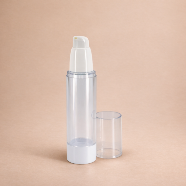 <b>Airless Pump Bottle for Skincare, Round </b><br> 15 ml- 120ml <br>SKU: 65AB-JY102A/JY104A - Image 3