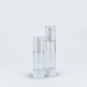 Airless Pump Bottle for Skincare, Round  15 ml- 120ml SKU: 65AB-JY102A/JY104A