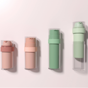 Refillable airless bottle for skincare product