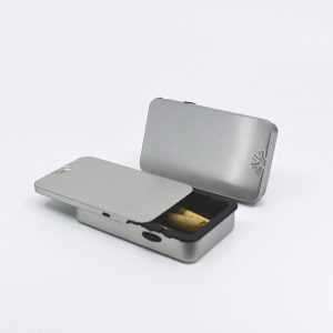 Slide Tin with Buttons