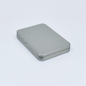 Hinged Lid Pre Roll Tin Airtight | Eco-Friendly | Child-ResistantL: 105mm x W: 73mm x H: 15mmSKU: 838CR