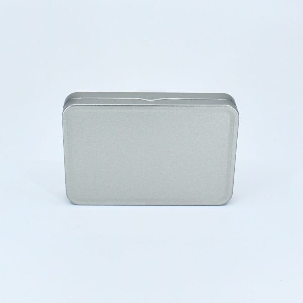 <b>Hinged Lid Pre Roll Tin</b><br> Airtight | Eco-Friendly | Child-Resistant<br>L: 105mm x W: 73mm x H: 15mm<br>SKU: 838CR - Image 3