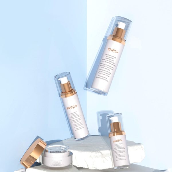 <b>Luxury Treatment Airless Pump Bottle</b><br>15ml, 30ml, 50ml<br> SKU: 612AB-RS