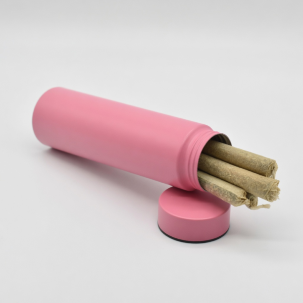 <b>Child-Resistant Aluminum Tube — Multipack</b> <br>16 CFR §1700.20 Certified | Recyclable Aluminum | 2–3 Pre-Roll Formats<br>D: 29mm x Custom Height<br>SKU: 729TB-K29F-CR - Image 2