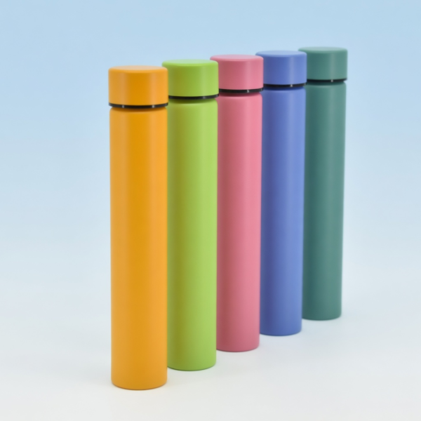 <b>Child-Resistant Aluminum Tube — Single</b><br>16 CFR §1700.20 Certified | Single Pre-Roll | Airtight Closure<br>D: 20mm x Custom Height<br>SKU: 729TB-K20-CR - Image 3