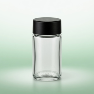 Child-Resistant Glass Pre-Roll Jar16 CFR §1700.20 Certified | 50ml & 60ml | 5-Pack Upright DisplaySKU: 749GJ-JY-CrR035B/36A