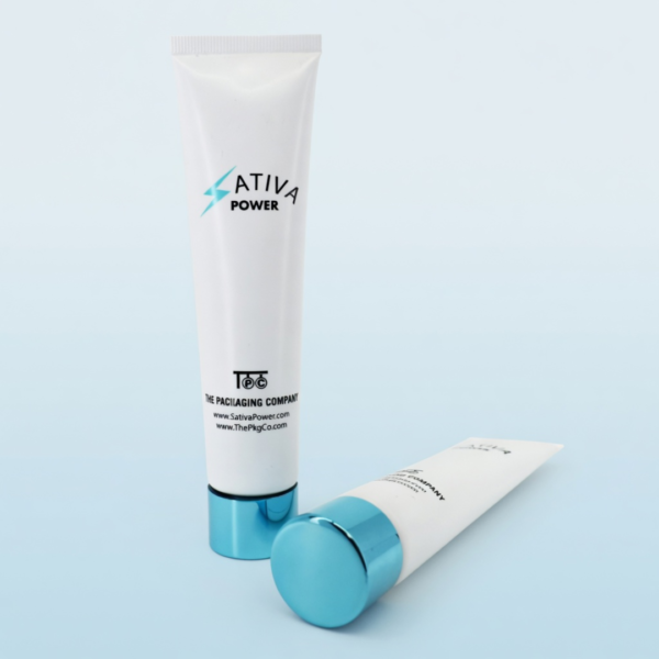 <b>Child-Resistant Squeeze Tube</b><br>ASTM Certified | Aluminum Barrier | Multi-Use Resealable<br>30ml, 60ml, 90ml<br>SKU: 729CR-TX3009
