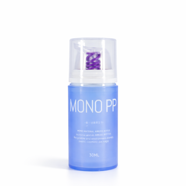 <b>Luxury Cosmetic Mono-Materials Airless Bottles for Lotion, Cream, Serum, Essence</b><br> 15ml, 30ml, 50ml <br>SKU: 869AB-SR-2101C - Image 4