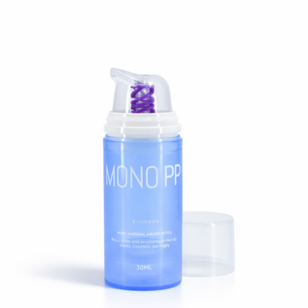 <b>Luxury Cosmetic Mono-Materials Airless Bottles for Lotion, Cream, Serum, Essence</b><br> 15ml, 30ml, 50ml <br>SKU: 869AB-SR-2101C - Image 5