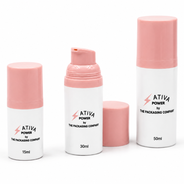 <B>Child-Resistant Airless Pump Bottle</B><BR>15ml, 30ml, 50ml<BR>SKU: 65AB-JY131-CR - Image 3