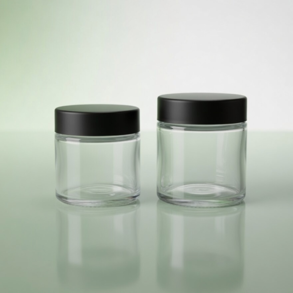 <b>Child-Resistant Glass Jar — Flower & Eighth Packaging</b><br>16 CFR §1700.20 Certified | 90ml & 110ml | Eighth & Quarter Flower<br>SKU: 775GJ-CR - Image 3