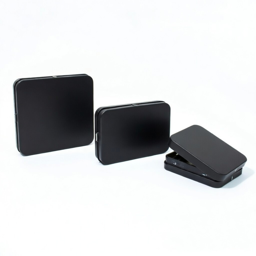 Child-resistant tins