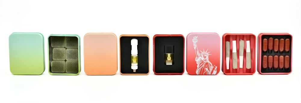 Snap Tin customization options and premium presentation