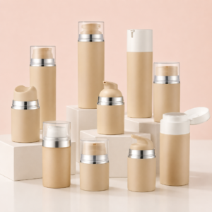 Sustainable Mono-Material Airless Bottle  30ml, 50ml, 80ml, 100ml, 120ml, 150ml, 200ml SKU: 144AB-GR605