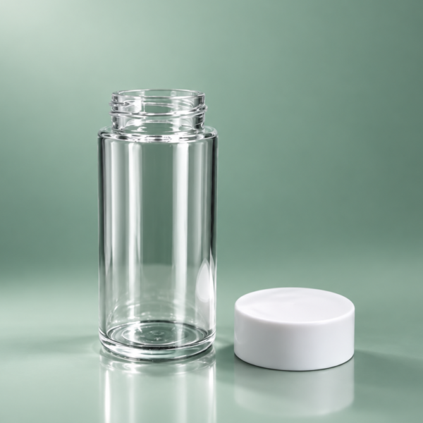 <b>Child-Resistant Glass Pre-Roll Jar</b><br>16 CFR §1700.20 Certified | 80ml | 5-Pack Upright Display<br>SKU: 749GJ-JY-CrR023 - Image 2