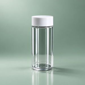 Child-Resistant Glass Pre-Roll Jar16 CFR §1700.20 Certified | 80ml | 5-Pack Upright DisplaySKU: 749GJ-JY-CrR023