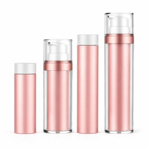 <b>Refillable All Plastic PET Airless Bottles for Sustainable Cosmetic Packaging </b><br> 15ml, 30ml, 50ml, 80ml, 100ml <br>SKU: 869AB-SR-2129 - Image 3