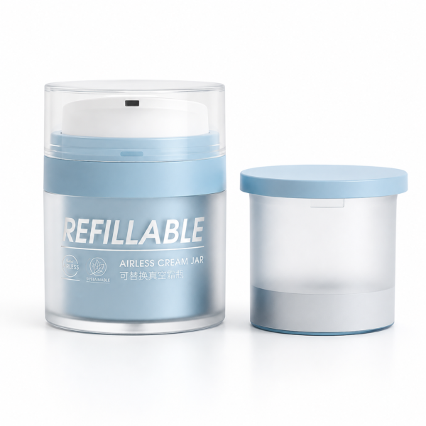 <b> 50ml Refillable Airless Bottle </b> <br><i>  50ml </i><br> SKU: 869AB-SR2157D - Image 2