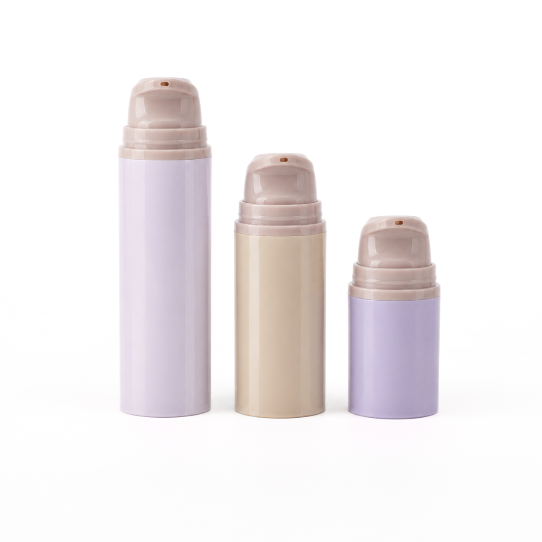 Airless pump bottles