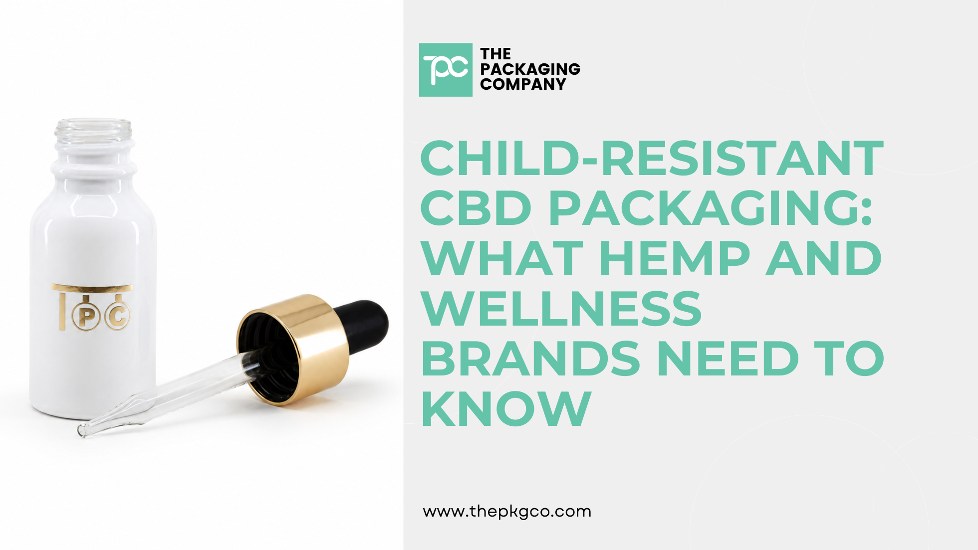 child resistant cbd packaging