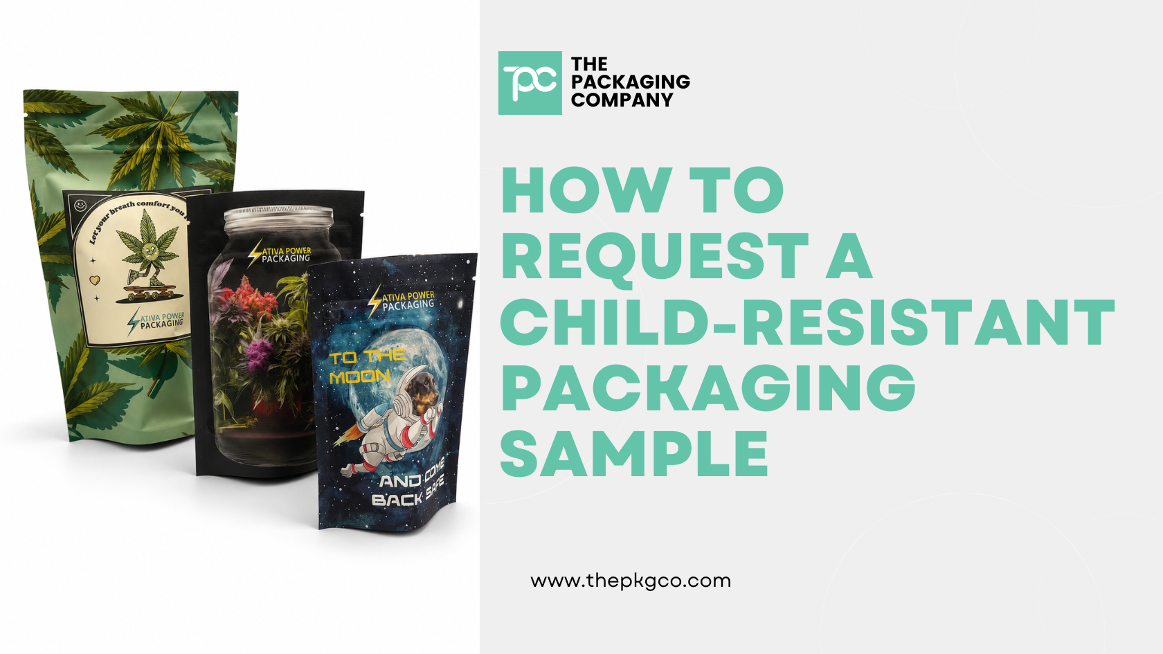child-resistant packaging samples