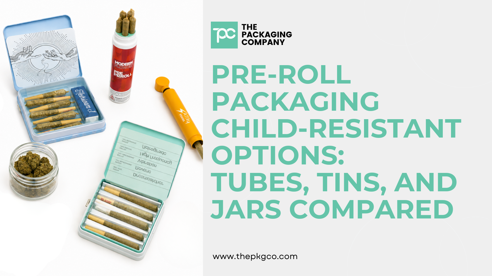 pre-roll packaging child-resistant