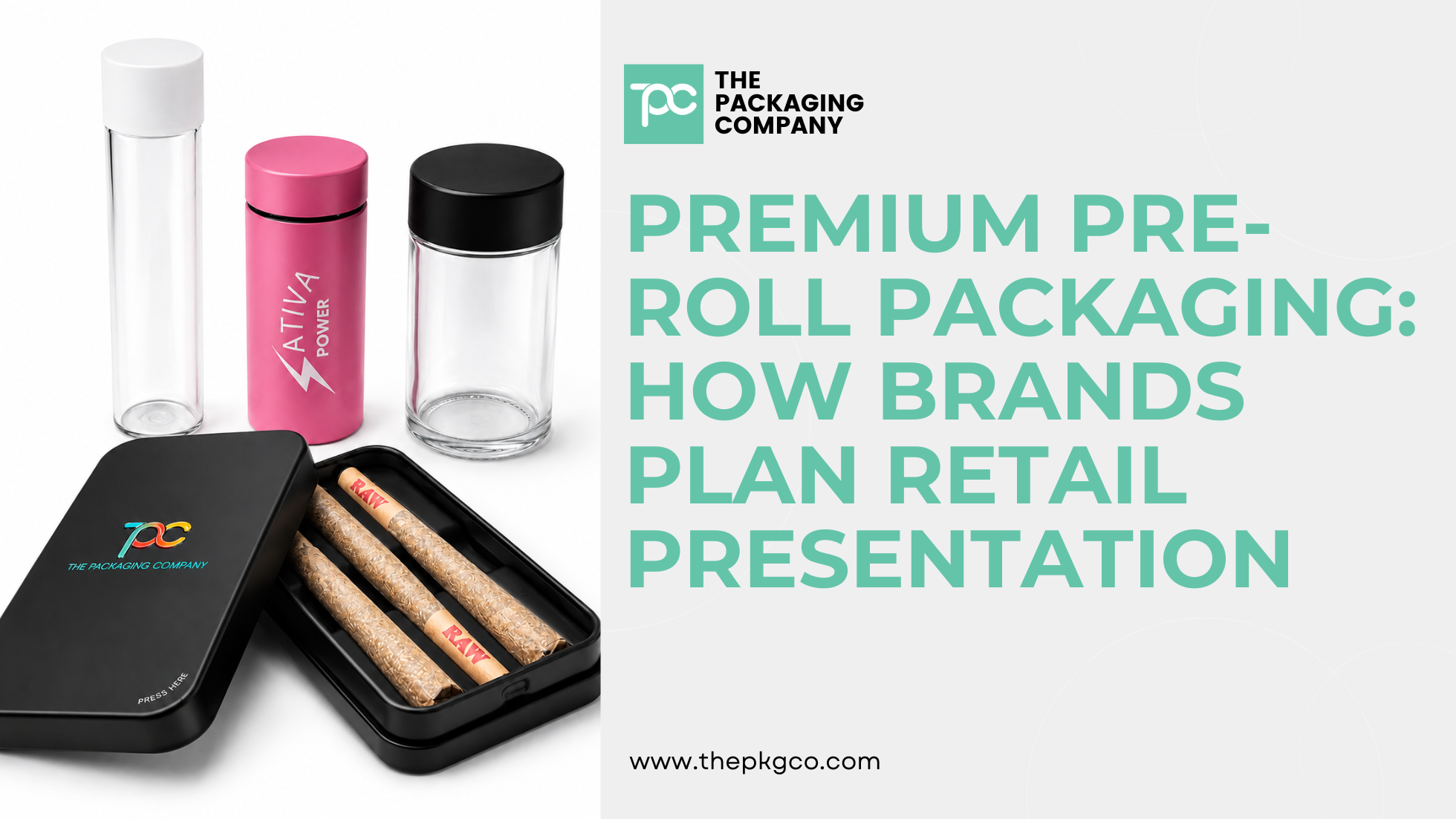 premium pre roll packaging