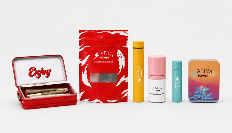 Child-resistant packaging and pre-roll packaging