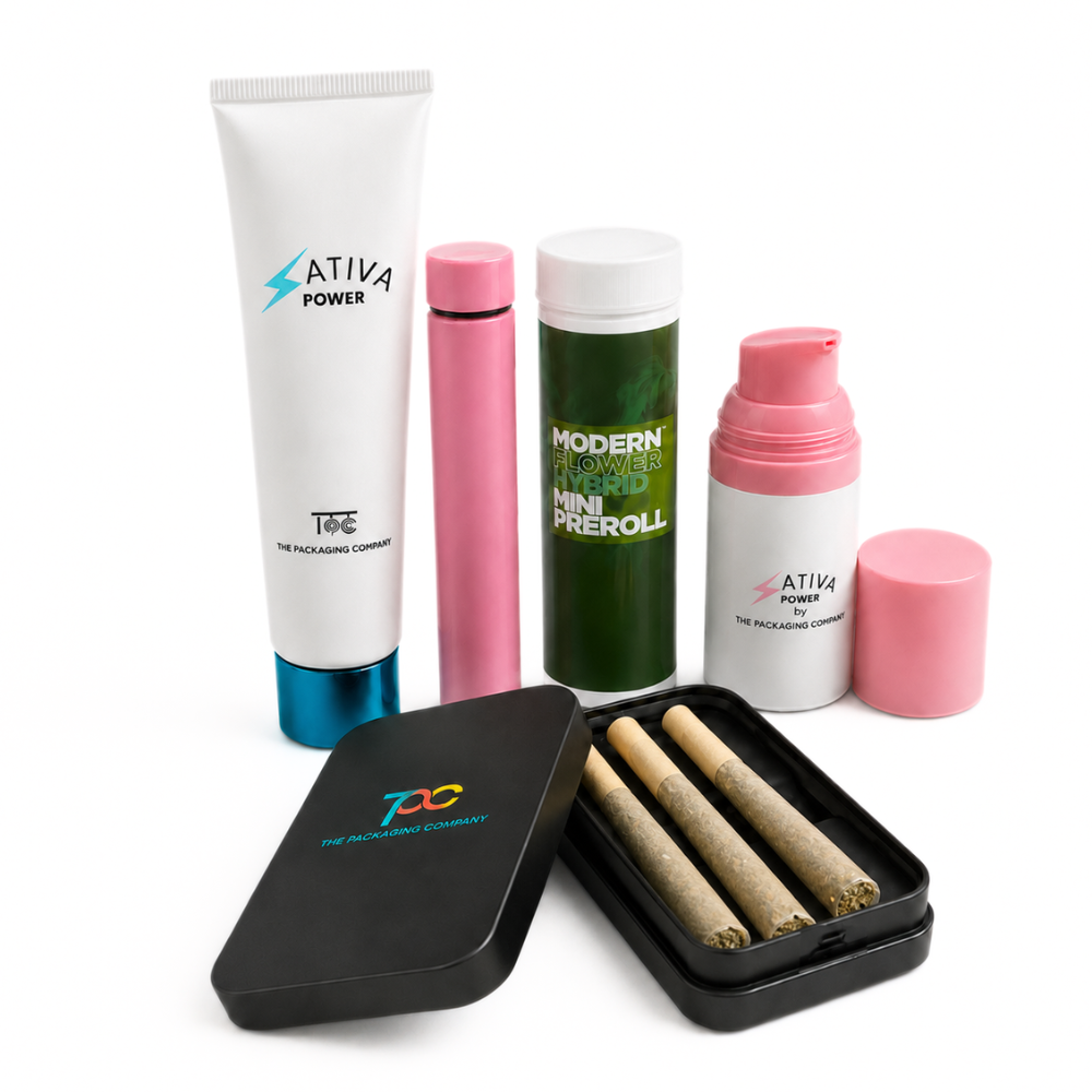 Child-resistant packaging for cannabis brands by The Packaging Company