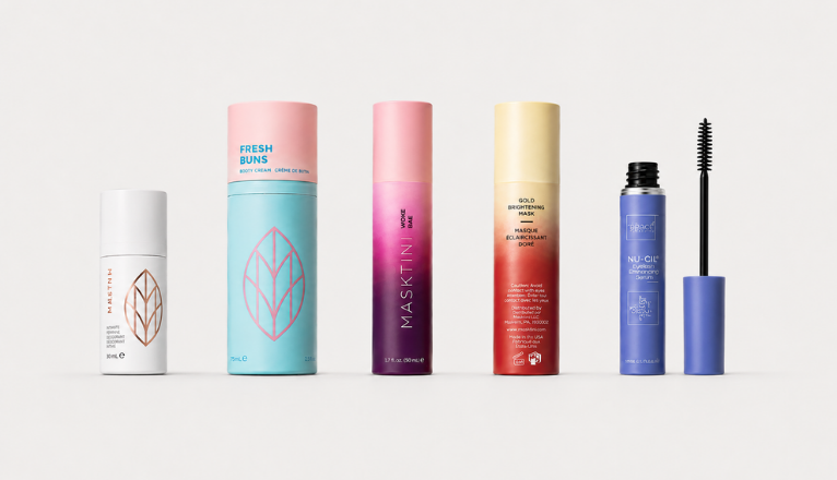 Custom cosmetic packaging and airless packaging for skincare brands