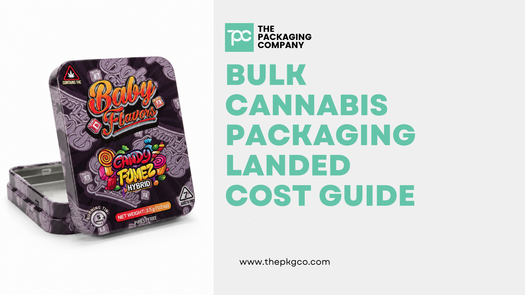 Bulk Cannabis Packaging: How to Calculate the Real Landed Cost of a 25,000+ Unit Order