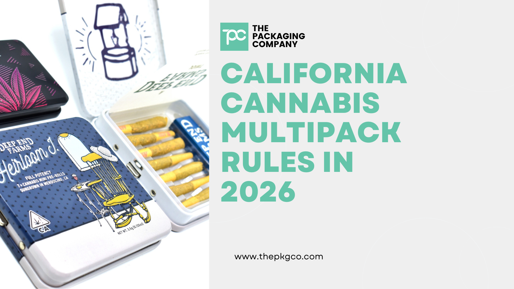 California Cannabis Multipack Rules in 2026: What the Proposed DCC Changes Could Mean for Pre-Roll Brands